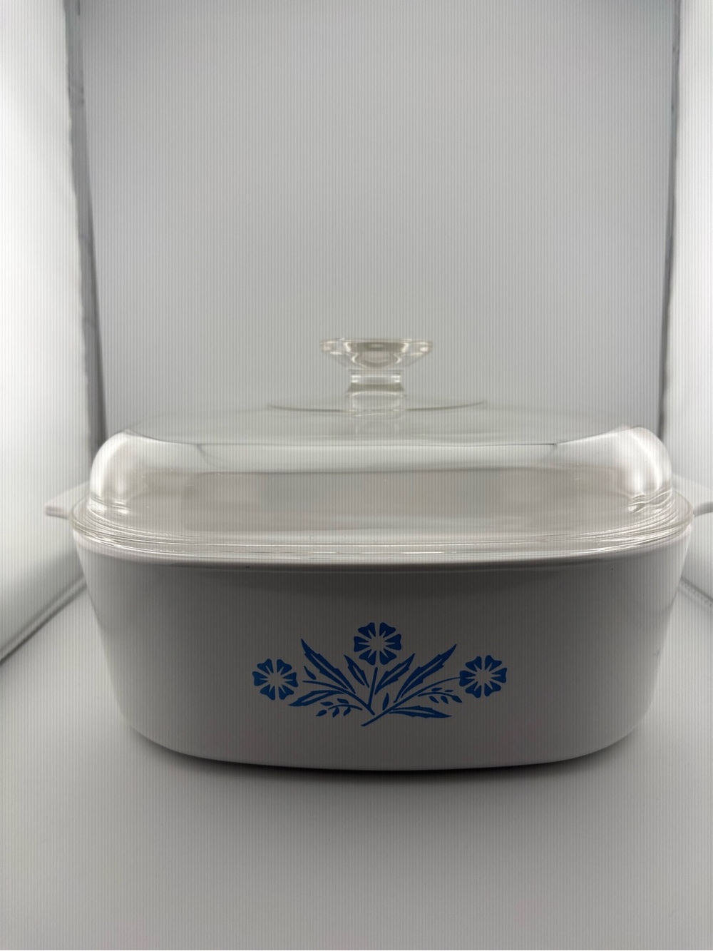 Corning Ware Blue Cornflower 4 Quart Casserole Dish with Lid